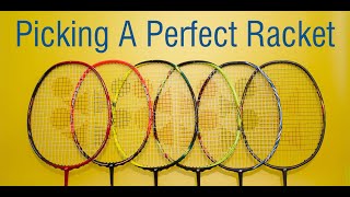 How to Choose a Badminton Racket that is Suitable for you [upl. by Batholomew]