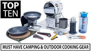 Top 10 Bushcraft Camping amp Outdoor Innovations Cooking With Fire [upl. by Artenal]