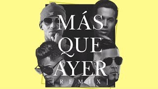 Arcangel y De La Ghetto  Más Que Ayer ft RKM y KenY Lyric Video [upl. by Hcnarb]