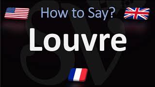 How to Pronounce Louvre  Paris Museum Pronunciation Native Speaker [upl. by Resaec521]