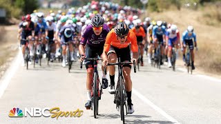 Vuelta a España 2021 Stage 6 extended highlights  Cycling on NBC Sports [upl. by Rubio]