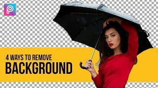 4 Best Way to Remove Background in PicsArt 🔥 [upl. by Barboza]