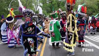 Chinelos de Morelos en el Desfile 5 de Mayo New York CityCinco de Mayo Parade NYC [upl. by Higginbotham]