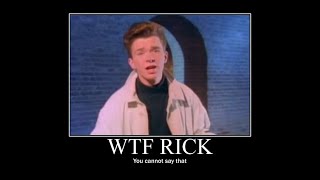 Rick Astley Says The N Word [upl. by Thorfinn266]