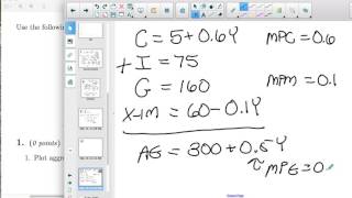 Calculating Aggregate Expenditures [upl. by Cord]