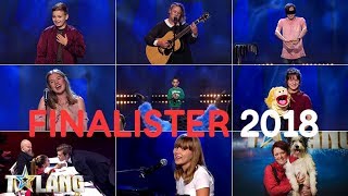 9 AUDITIONS  9 FINALISTER i Talang 2018 [upl. by Ahsile]