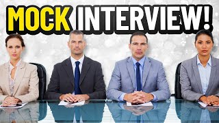 MOCK INTERVIEW QUESTIONS amp ANSWERS 10 Common Interview Questions and SAMPLE ANSWERS [upl. by Riba]