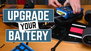 How To Change Your Electric Skateboard Battery  Its So Easy [upl. by Allred]