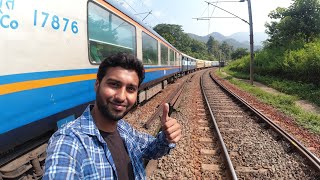 Train to Araku Valley  VISTADOME COACH Journey VSKP Araku [upl. by Assyram]