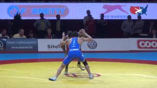 74 KG Gold  Jordan Burroughs USA vs Ezzatollah Abbas Akbarizarinkolaei IRI [upl. by Baalman]