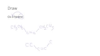 Cis amp Trans Isomers of Alkenes [upl. by Lubin]