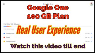 Google one subscription 100GB plan review after one month usage [upl. by Dnalevelc]