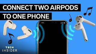 How To Connect Two AirPods To One iPhone [upl. by Gregorio]