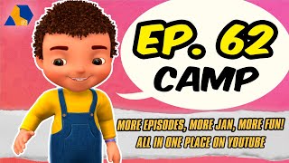 Jan Cartoon in Urdu  Camp  Official Cartoon Remastered  S01 E62 [upl. by Hgielyak]