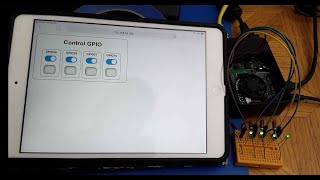 Web server to control GPIO on a Raspberry Pi with websockets see description for important notes [upl. by Ydneh573]