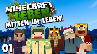 AUFTAKT EINES NEUEN ABENTEUERS  Stadtführung mit Unge ✪ Minecraft LEBEN  Paluten [upl. by Neryt619]