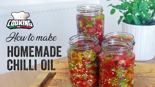 How to make Homemade PROPER FRESH CHILLI OIL recipe italian style authentic [upl. by Ahseyn645]