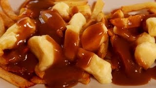 Poutine Cheese Curds French Fries and Gravy  Sous Chef Jordan [upl. by Bud]