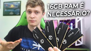 16GB RAM JÁ É NECESSÁRIO EM JOGOS 8GB vs16GB RAM TESTES [upl. by Atinob]