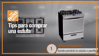 Tips para comprar una estufa  Línea Blanca  The Home Depot Mx [upl. by Bunns]