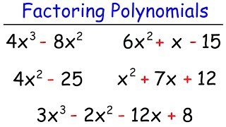 How To Factor Polynomials The Easy Way [upl. by Taddeusz]