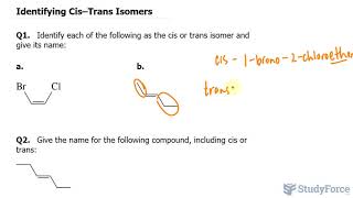 Identifying Cis–Trans Isomers [upl. by Emrich148]