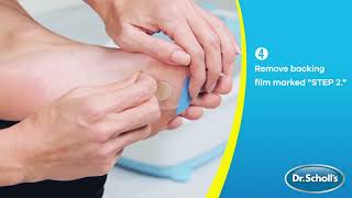 Dr Scholls  How To Use Callus Removers With Duragel® Technology [upl. by Burley612]