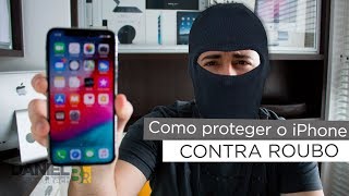 Como Proteger iPhone Contra Roubo  O que Fazer Em Caso De Perda [upl. by Ahsemit792]