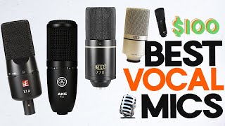 Best 100 Vocal Microphones Condenser Mic Shootout  AKG MXL SE Electronics [upl. by Powell]