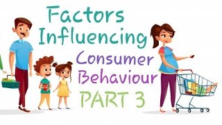 Factors influencing Consumer Behavior [upl. by Ian]