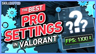 The BEST PRO SETTINGS in Valorant  Video Graphics FPS Minimap amp More [upl. by Charity]