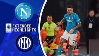 Napoli vs Inter  Extended Highlights  Serie A  CBS Sports Golazo [upl. by Elocel503]