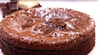 RECETTE  le FONDANT au chocolat au coeur coulant [upl. by Niliak]