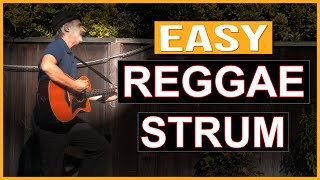 Reggae Guitar STRUMMING Pattern tutorial Beginner Approved [upl. by Natiha3]