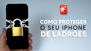 Como PROTEGER o seu iPhone de Ladrões [upl. by Tesler]