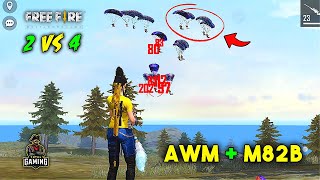 Insane AWM 23 Kill OverPower Ajjubhai Next Level Gameplay  Garena Free Fire [upl. by Bradway]