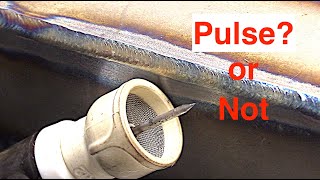 Pulse TIG vs No Pulse [upl. by Blen]