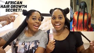 The AFRICAN HAIR SECRET for HAIR Growth amp Length Retention Chebe Powder Routine [upl. by Rennie]