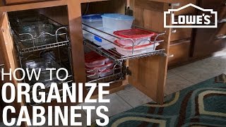 How to Install Cabinet Organizers [upl. by Elletsyrc]