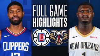 CLIPPERS at PELICANS  FULL GAME HIGHLIGHTS  January 5 2024 [upl. by Enaoj843]