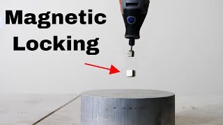 Magnetic Locking WITHOUT a Superconductor [upl. by Sirois662]