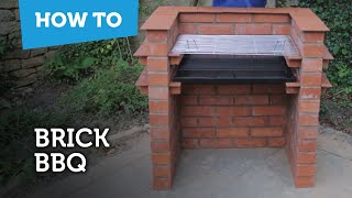 How to build a brick barbecue [upl. by Lili]