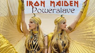 IRON MAIDEN  Powerslave  Harp Twins  Electric harp [upl. by Ynohtnad697]