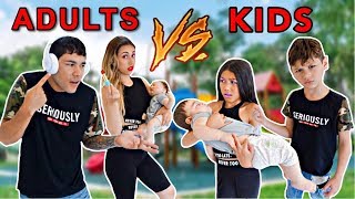 KIDS Turn Into ADULTS amp PARENTS Turn Into KIDS Challenge  Familia Diamond [upl. by Wayolle495]