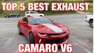 Top 5 BEST Exhaust Set Ups for Chevy Camaro 36L V6 [upl. by Yebot]