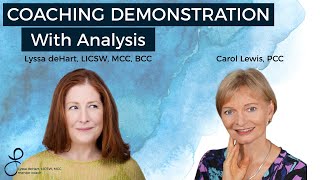 Coaching Demonstration with ICF PCC Marker Analysis [upl. by Selin]