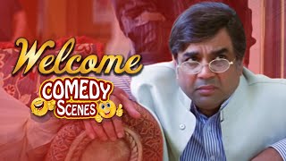 Best of Paresh Rawal Comedy Scenes  Welcome  Akshay Kumar  Paresh Rawal  Nanapatekar [upl. by Northrop694]