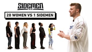 20 WOMEN VS 1 SIDEMEN HARRY EDITION [upl. by Cowan283]