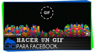 Como Crear Gif Animados para Facebook [upl. by Bois]