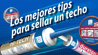 Los mejores tips para sellar un techo  como sellar un techo de lámina [upl. by Eniroc]